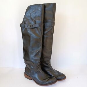 Luchesse Spirit Tall Black Riding Boots Size 8